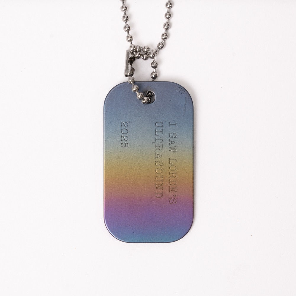 Lorde Ultrasound 2025 Dog Tag Halsschmuck 430146